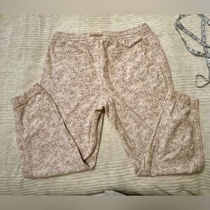 Athleta Beige & Cream Joggers
